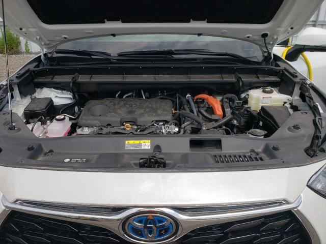 5TDXBRCH9PS117100 - 2023 TOYOTA HIGHLANDER HYBRID LIMITED WHITE photo 12