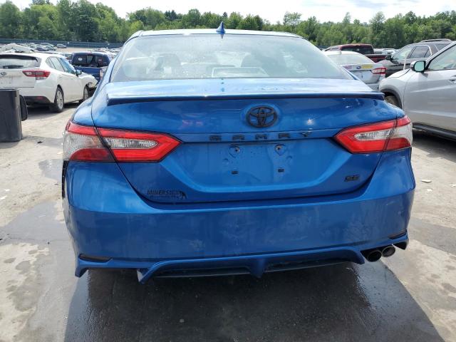 4T1B11HK9KU209276 - 2019 TOYOTA CAMRY L BLUE photo 6