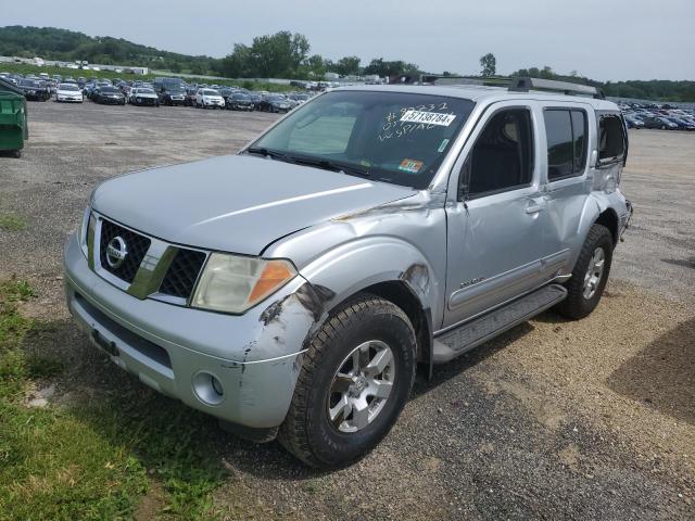 5N1AR18W05C716164 - 2005 NISSAN PATHFINDER LE 灰色 照片 1