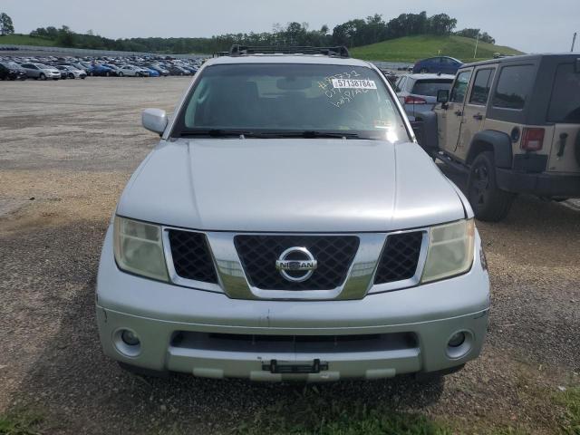 5N1AR18W05C716164 - 2005 NISSAN PATHFINDER LE 灰色 照片 5