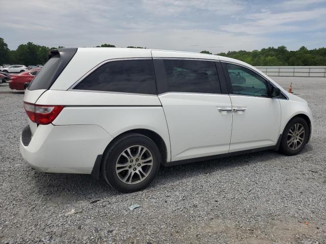 5FNRL5H66BB050636 - 2011 HONDA ODYSSEY EXL 白色 照片 3