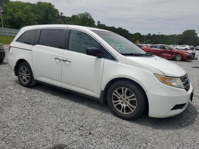 5FNRL5H66BB050636 - 2011 HONDA ODYSSEY EXL 白色 照片 4
