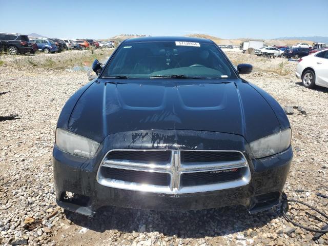 2C3CDXBG6EH314750 - 2014 DODGE CHARGER SE BLACK photo 5