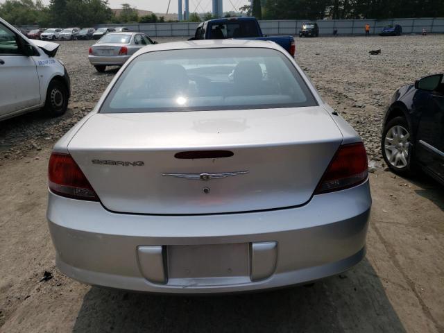 1C3EL46J25N581391 - 2005 CHRYSLER SEBRING SILVER photo 6