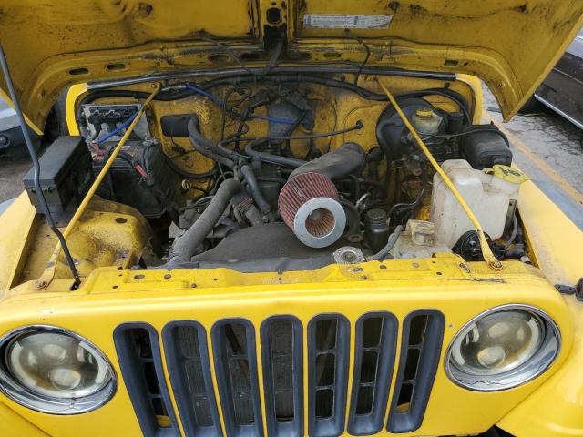 1J4FA29P3YP739363 - 2000 JEEP WRANGLER / SE YELLOW photo 7