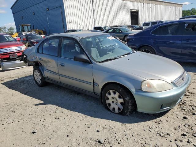 2HGEJ6617YH512191 - 2000 HONDA CIVIC BASE SILVER photo 4