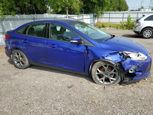 1FADP3F29DL101619 - 2013 FORD FOCUS SE BLUE photo 4