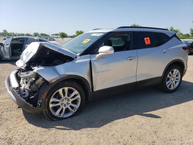 3GNKBHRS3KS623962 - 2019 CHEVROLET BLAZER 3LT SILVER photo 1