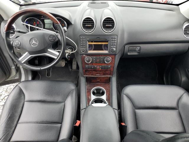 4JGBB8GB1BA665782 - 2011 MERCEDES-BENZ ML 350 4MATIC GRAY photo 8
