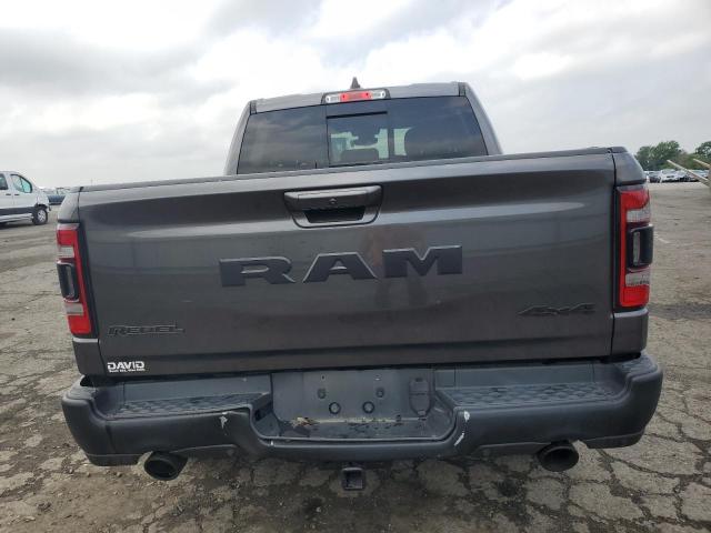 1C6SRFLT8KN783976 - 2019 RAM 1500 REBEL GRAY photo 6