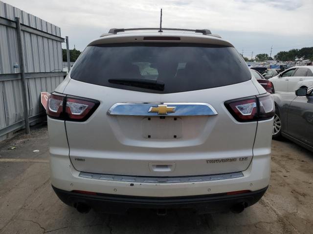 1GNKVJKD6EJ275493 - 2014 CHEVROLET TRAVERSE LTZ WHITE photo 6