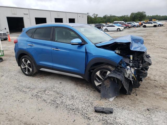 KM8J3CA23JU733985 - 2018 HYUNDAI TUCSON VALUE BLUE photo 4