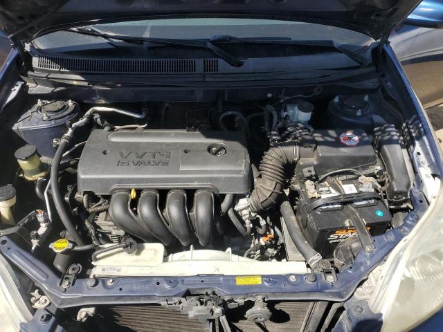 2T1KR32E28C688917 - 2008 TOYOTA COROLLA MA XR BLUE photo 11