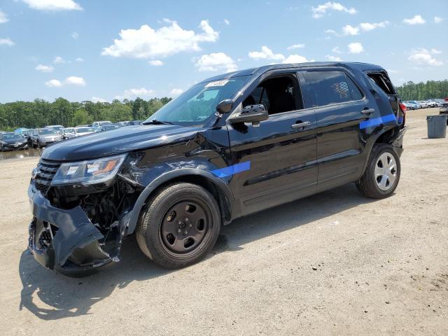 1FM5K8AR1KGB44805 - 2019 FORD EXPLORER POLICE INTERCEPTOR BLACK photo 1
