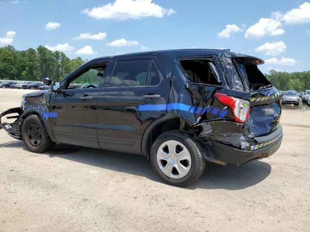1FM5K8AR1KGB44805 - 2019 FORD EXPLORER POLICE INTERCEPTOR BLACK photo 2