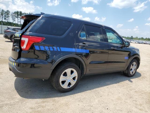 1FM5K8AR1KGB44805 - 2019 FORD EXPLORER POLICE INTERCEPTOR BLACK photo 3