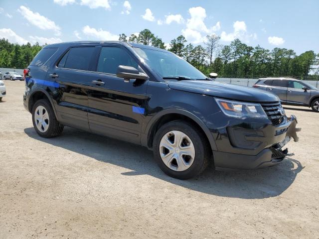 1FM5K8AR1KGB44805 - 2019 FORD EXPLORER POLICE INTERCEPTOR BLACK photo 4