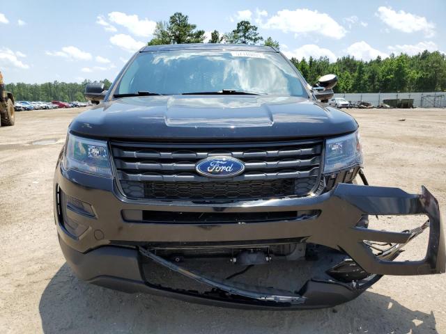 1FM5K8AR1KGB44805 - 2019 FORD EXPLORER POLICE INTERCEPTOR BLACK photo 5