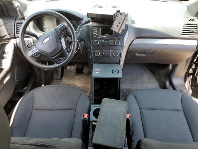 1FM5K8AR1KGB44805 - 2019 FORD EXPLORER POLICE INTERCEPTOR BLACK photo 8
