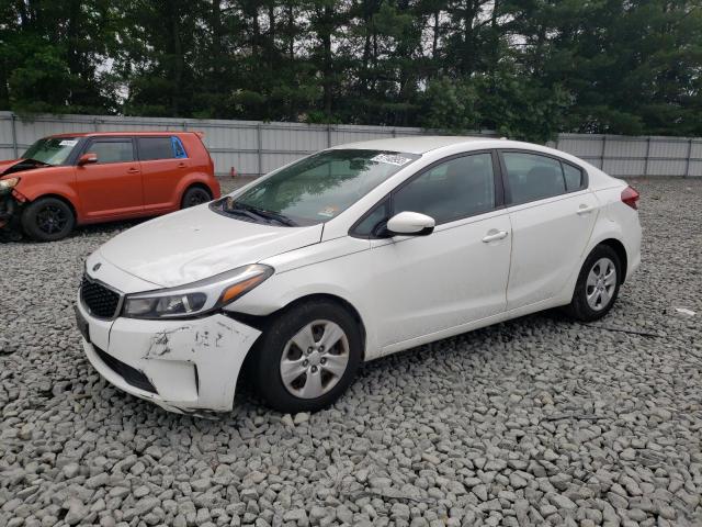 3KPFK4A76HE091723 - 2017 KIA FORTE EX LX WHITE photo 1