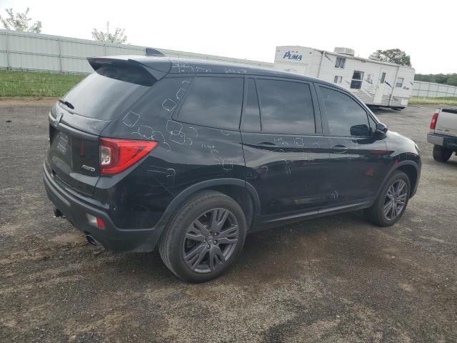 5FNYF8H51LB019890 - 2020 HONDA PASSPORT EXL أسود صورة 3
