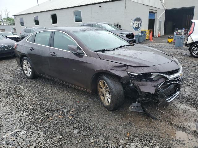 1G1ZD5ST0LF101789 - 2020 CHEVROLET MALIBU LT BURGUNDY photo 4