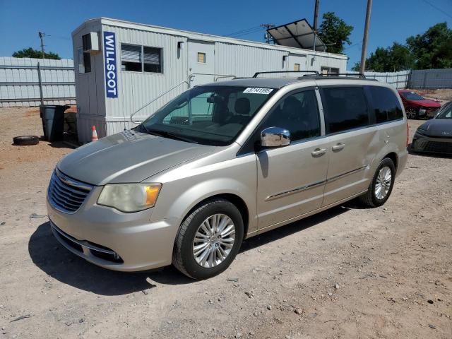 2C4RC1CG5CR300270 - 2012 CHRYSLER TOWN & COU TOURING L GOLD photo 1