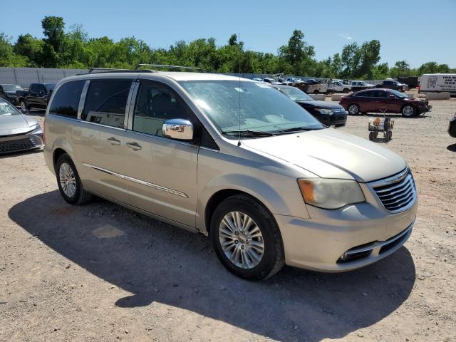 2C4RC1CG5CR300270 - 2012 CHRYSLER TOWN & COU TOURING L GOLD photo 4