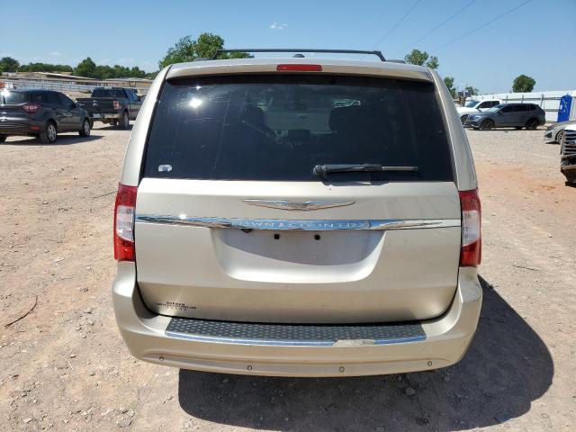 2C4RC1CG5CR300270 - 2012 CHRYSLER TOWN & COU TOURING L GOLD photo 6