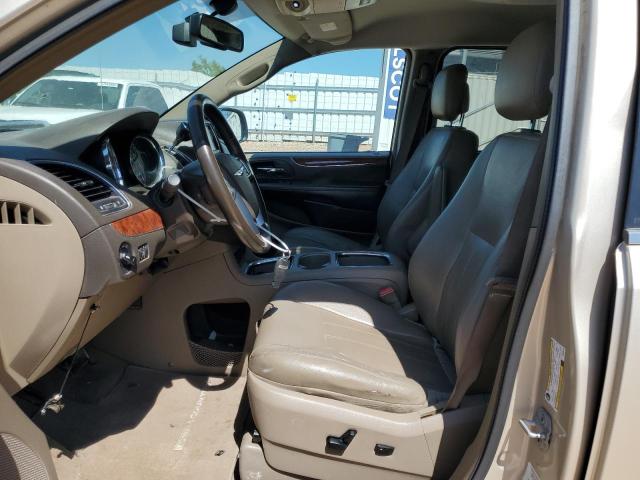 2C4RC1CG5CR300270 - 2012 CHRYSLER TOWN & COU TOURING L GOLD photo 7