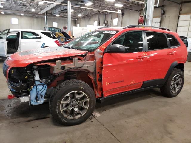 1C4PJMBX2MD239612 - 2021 JEEP CHEROKEE TRAILHAWK ORANGE photo 1