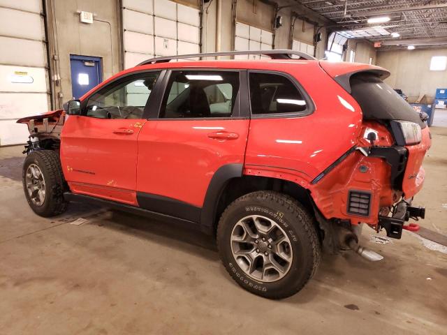 1C4PJMBX2MD239612 - 2021 JEEP CHEROKEE TRAILHAWK ORANGE photo 2