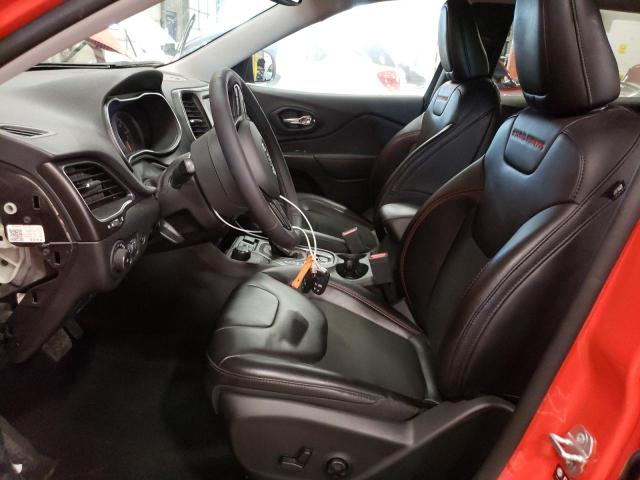 1C4PJMBX2MD239612 - 2021 JEEP CHEROKEE TRAILHAWK ORANGE photo 7