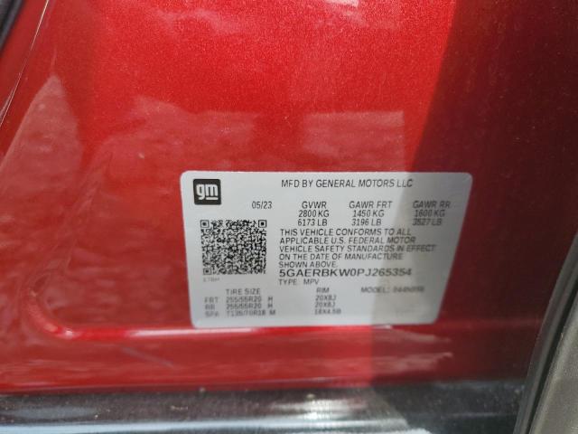 5GAERBKW0PJ265354 - 2023 BUICK ENCLAVE ESSENCE Qırmızı foto 14