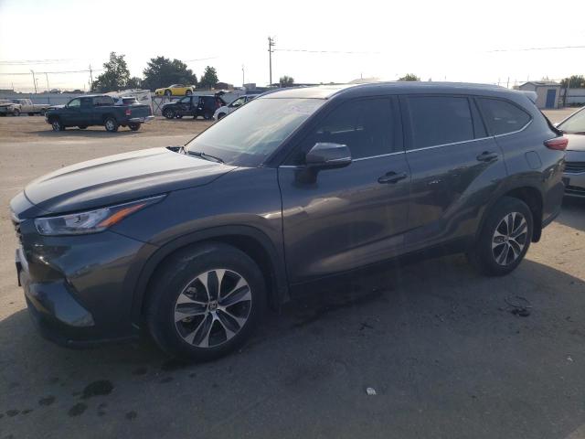 5TDGZRBH8LS510934 - 2020 TOYOTA HIGHLANDER XLE Մոխրագույն լուսանկար 1