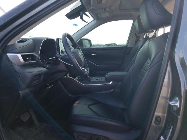 5TDGZRBH8LS510934 - 2020 TOYOTA HIGHLANDER XLE Մոխրագույն լուսանկար 7