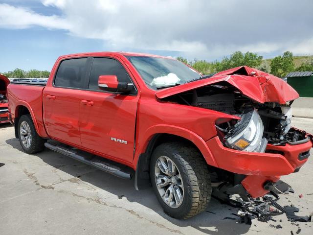 1C6SRFJT8KN619890 - 2019 RAM 1500 LARAMIE RED photo 4