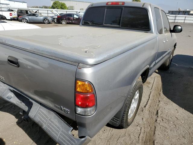 5TBRT34131S195070 - 2001 TOYOTA TUNDRA ACCESS CAB SILVER photo 4