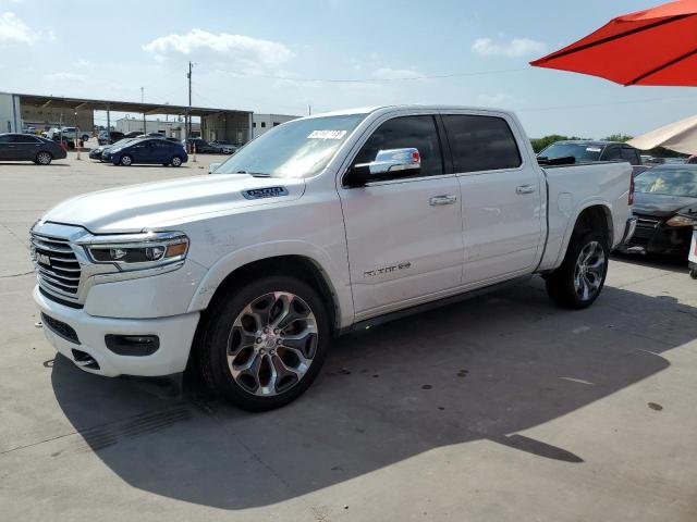 1C6RREKT2LN312028 - 2020 RAM 1500 LONGHORN WHITE photo 1