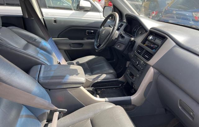 2HKYF18697H532313 - 2007 HONDA PILOT EXL BURGUNDY photo 5