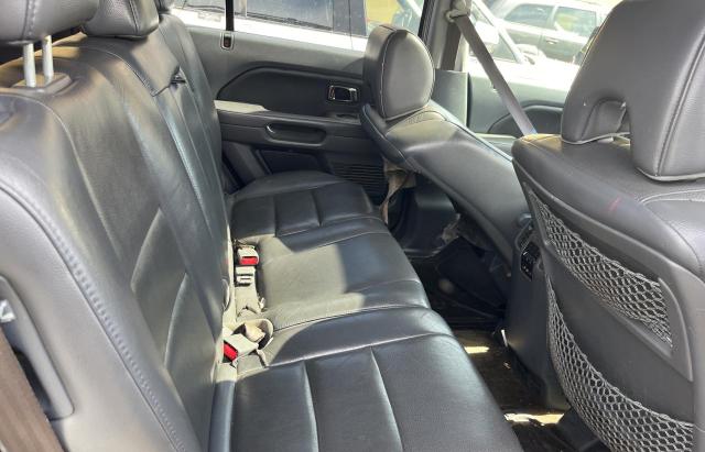 2HKYF18697H532313 - 2007 HONDA PILOT EXL BURGUNDY photo 6