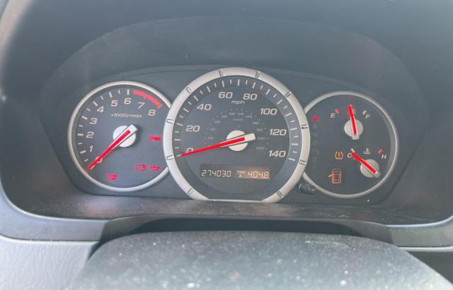 2HKYF18697H532313 - 2007 HONDA PILOT EXL BURGUNDY photo 8