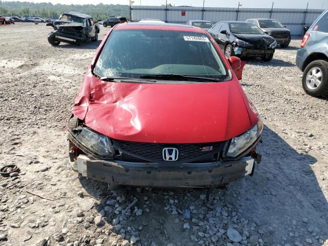 2HGFG4A5XCH703579 - 2012 HONDA CIVIC SI RED photo 5