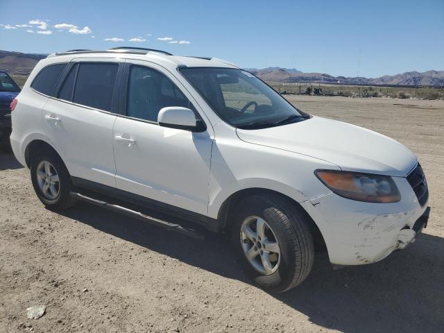 5NMSG13DX7H096772 - 2007 HYUNDAI SANTA FE GLS WHITE photo 4