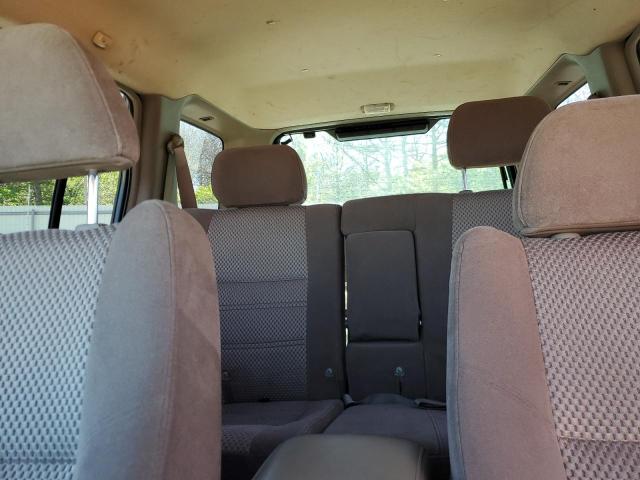 JN8DR09Y74W901065 - 2004 NISSAN PATHFINDER LE 勃艮第红 照片 10