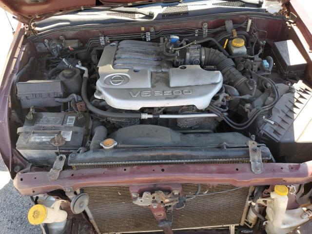 JN8DR09Y74W901065 - 2004 NISSAN PATHFINDER LE 勃艮第红 照片 12