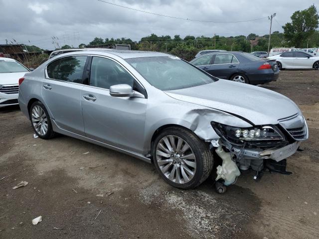 JH4KC1F55FC000526 - 2015 ACURA RLX TECH SILVER photo 4