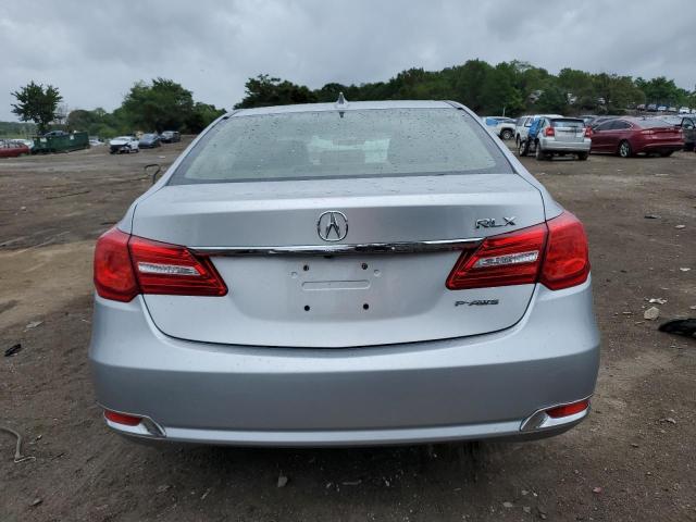 JH4KC1F55FC000526 - 2015 ACURA RLX TECH SILVER photo 6