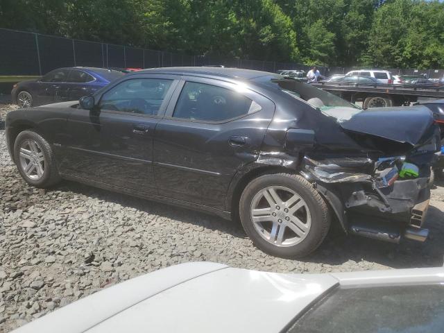 2B3KA53H26H474056 - 2006 DODGE CHARGER R/T BLACK photo 2