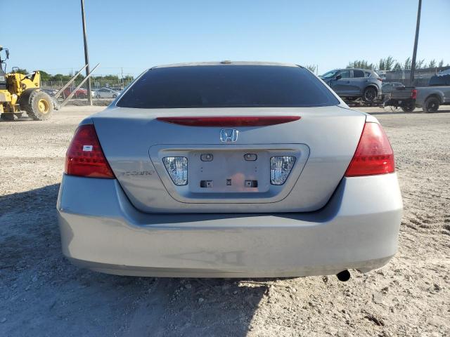 1HGCM56887A047942 - 2007 HONDA ACCORD EX SILVER photo 6